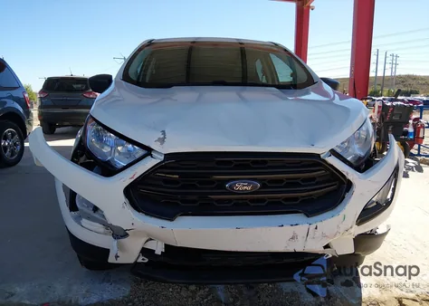 2022 Ford Ecosport S из США, поврежденный, VIN MAJ6S3FL9NC461975